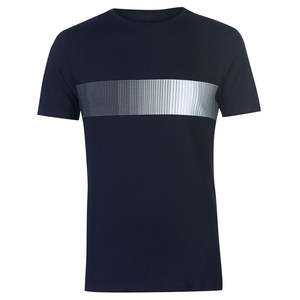 Camisetas de Hombre Lisas de Manga Corta con Cuello Redondo, Oversize, de Color Sólido, 220g, de Poliéster/Algodón Ecológico, con Logotipo Personalizado, Moda de Verano - Bajo Precio - Product Image 3