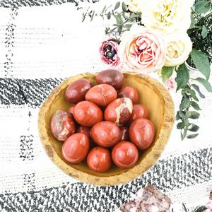 หินคริสตัลพลอยสีแดงประดับตกแต่งบ้านฮวงจุ้ยแกะสลักเป็นเอกลักษณ์ - Product Image 3