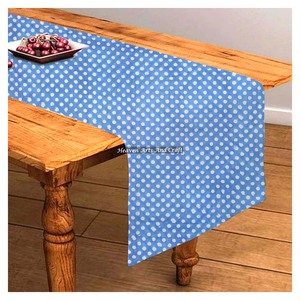 Indian Floral Printed 100% Cotton Table <b>Runners</b> Elegant Design Fall Weddings Christmas For Wedding Events Home Decor Outdoor Use - Product Image 4