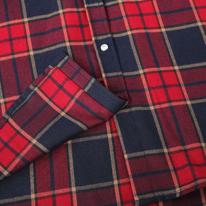 Unisex Plaid Corduroy Collar Shirt Long Sleeve <b>Flannel</b> Casual Warm Vintage Streetwear <b>Overshirt</b> - Product Image 6