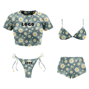 Conjunto de Bikini Brasileño para Mujer, Dos Piezas, Cintura Baja, Traje de Baño Premium para Playa - Product Image 1