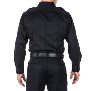 Veste d'uniforme d'été personnalisée pour homme, en polyester et coton, imprimée numériquement, avec poches utilitaires, pour agents de sécurité - Product Image 4