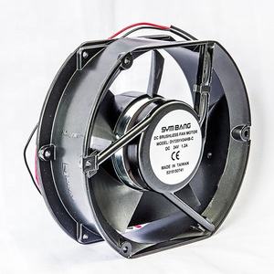 Ventilateur axial haute température DC 12/24/48V D17251-C avec roulement à billes OEM 172x151x51mm - Product Image 3