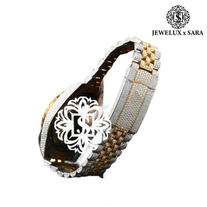 Montre de luxe pour homme sertie de diamants Moissanite, style Hip Hop, idéale pour un cadeau d'anniversaire, des festivals et les soirées - Product Image 3