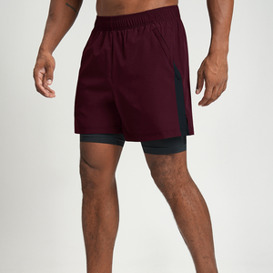 Shorts en toile pour hommes, dernière collection, couleur unie, respirants, style décontracté, imprimé numérique, taille haute, coupe-vent, vente en gros - Product Image 5