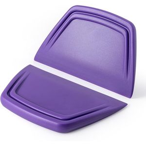 Set di 2 Raschietti Angolati in TPU PPF Viola per Applicazione Senza Bolle di Vernice e Pellicole per Finestrini Auto - Product Image 1