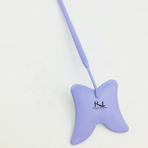 Purple Powder Coated Color Customized Butterfly Shape Stainless Steel Eyelash Extension <b>Mirror</b> - Product Image 5