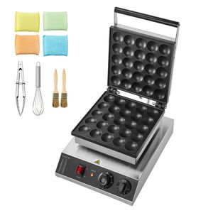 Mini Macchina Elettrica Commerciale per Pancake, Diametro 43mm, per Dorayaki, 1700W, Antiaderente, con Supporto, per 25 Poffertjes - Product Image 1