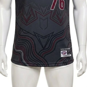 เสื้อทีม AFL แบบกำหนดเอง พิมพ์ลายแบบ Dye Sublimation ด้วยความร้อน รับผลิตแบบ OEM ODM จำนวนมาก - Product Image 3