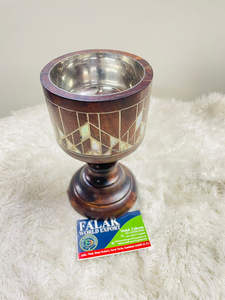 Brûleur d'encens en bois le plus vendu avec brûleur Bakhoor de forme carrée en nacre de qualité supérieure pour l'utilisation de restaurant d'hôtel - Product Image 5