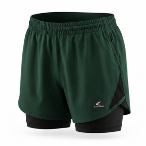 Pantalones Cortos Deportivos Personalizados para Hombre con Forro de Compresión, Secado Rápido, Cintura Elástica, Bolsillos para Entrenamiento Deportivo - Product Image 5