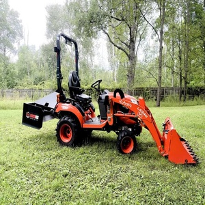 Tracteur compact Kubota BX23S avec chargeur frontal et pelle arrière, moteur diesel 4x4, mini-tracteur avec chargeur frontal et pelle arrière - Product Image 6