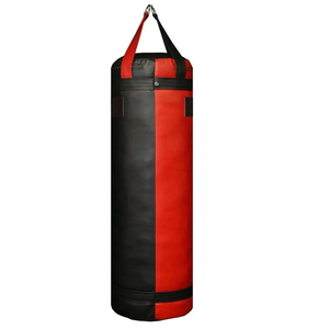 PU Leather Heavy Duty Punching Bag Training Equipment for Boxing Kickboxing MMA Martial Arts Fitness Workouts & <b>Strength</b> - Product Image 1