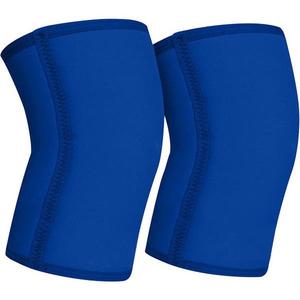 Genouillères en néoprène violettes à enfiler, protection contre les chocs, unisexe, toutes saisons - Product Image 4