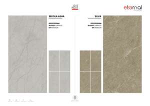 Carreaux de porcelaine de luxe à finition brillante 60x120cm 600x1200mm 24x48 pouces pour sols intérieurs - Product Image 5