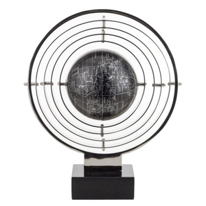 Office <b>Desk</b> Table Decor Decorative Armilary Globe Model With Base Accent Metal Crafts For Decoration Accessories - Product Image 1