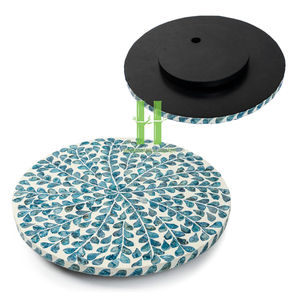 Bandeja de Servir de Nácar Multifuncional con Diseño Giratorio, Estilo Bohemio, Ecológica, Hecha a Mano en Vietnam, Artesanía HNH, Capacidad de 0-1L - Product Image 2