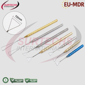 Juego de Instrumentos Quirúrgicos Básicos Surtechs para Cirugía General, Nagahara, Faco Chopper de Doble Extremo GYEE-DS01, Manual, Clase II CE - Product Image 3