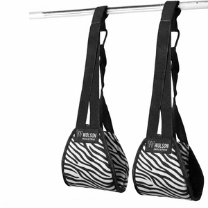 Correas de Abdominales Profesionales para Levantamiento de Pesas Wolson Industry, Acolchado de Neopreno Suave, Cierre Elástico Moderado, Reforzadas con Acero - Product Image 1