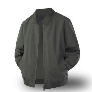 Nouvelle veste bomber décontractée pour homme, coupe ample, col montant, style streetwear, collection printemps-automne - Product Image 5
