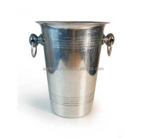 Enfriador de champán personalizable con soporte de mesa Cubo de refrigeración para vino espumoso y enfriador de vino de champán para Bebidas frías - Product Image 1