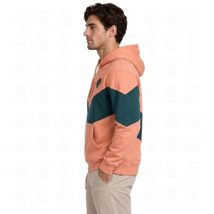 Premium Cotton Fleece Gym Hoodie Custom Embroidery Pullover for Fitness Training Sportswear Brands OEM Supplier - Product Image 3