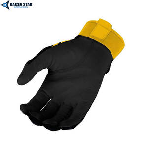 DAIZEN STAR INTERNATIONAL Baseball Batting Gloves <b>Leather</b>/<b>Synthetic</b> <b>Leather</b> Customizable Color Lightweight Comfortable Hook Loop - Product Image 6