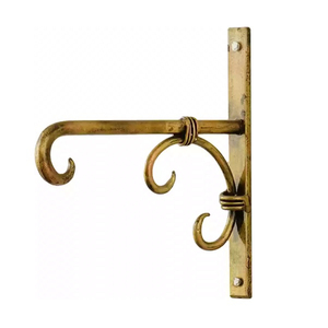 Minimalist Gold Wall <b>Hook</b> Single Coat Hanger Metal Rust Resistant Wall Mounted for Clothing Storage Handmade Wall <b>Hooks</b> - Product Image 4