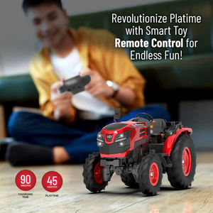 Tracteur Électrique Rétro Écologique pour Enfants, Jouet en Plastique à Conduire avec Télécommande pour Jeu Extérieur/Intérieur - Meilleur Prix - Vente Flash - Product Image 6