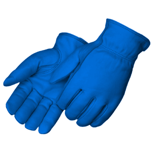 Gants de sécurité réfléchissants robustes, antistatiques, flexibles, résistants à la chaleur, en cuir de chèvre et toile, anti-coupure, anti-choc - Product Image 5