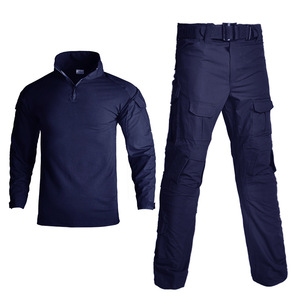 Ensemble de camouflage tactique pour hommes en sergé polyester/coton antistatique pour la chasse et la randonnée - Product Image 2