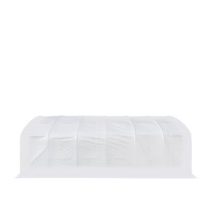 TMG ST2031V 20FT X 30FT Prefab Garage Storage Shelter Heavy Duty 17 oz <b>PVC</b> Cover Drive Door Straight Wall Peak <b>Ceiling</b> - Product Image 4