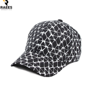 Casquette de golf ajustée en polyester premium à pois, personnalisable avec logo en PVC, pour sports de plein air, vente en gros - Product Image 2