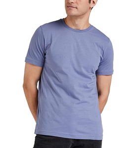 Wholesale Direct Factory Regular Fit Short Sleeve 100% Cotton 180 Grams Casual Streetwear Summer Fashion Solid Men's T-Shirt - Product Image 3