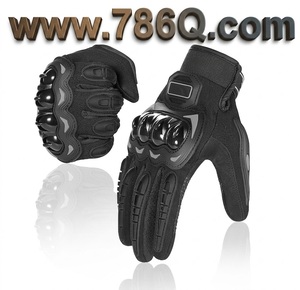 ถุงมือหนังกันลื่นสำหรับนักขี่มอเตอร์ไซต์กีฬาจากปากีสถาน - Product Image 1