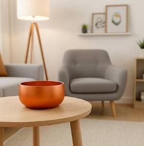 Maceta Metálica para Flores, para Sala de Estar y Oficina, Maceta Premium para Suculentas de Sobremesa, Maceta Metálica para Flores, para Sala de Estar y Oficina - Product Image 3