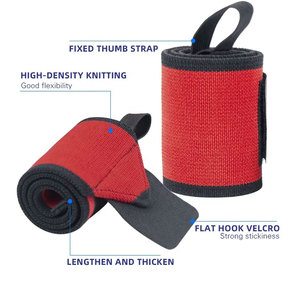 Attelle de soutien du poignet réglable à lacets pour la musculation, la remise en forme et l'entraînement, en coton/néoprène, marque TWILL SPORTS - Product Image 4