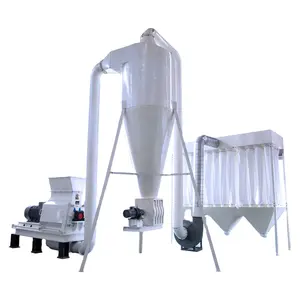 Sawdust compress machine saw dust making machine easy operate rice husk powder hammer mill