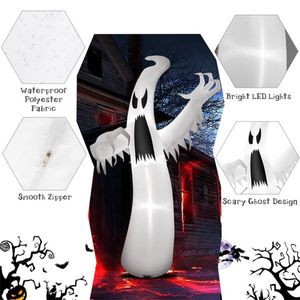Fantasma Gonfiabile di Halloween di 3,6 Metri per Decorazioni Esterne del Giardino - Product Image 6