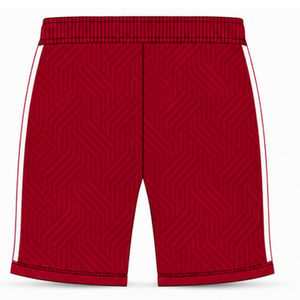 Customized Red Football Jersey <b>Shorts</b> Set Athletic Team Uniform Training Wear <b>Short</b> Sleeve Sports Apparel Performance Clothing - Product Image 6