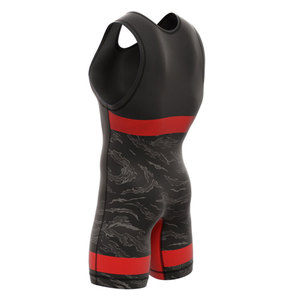 Combinaisons de lutte sublimées confortables, de haute qualité, avec logo personnalisé, fabriquées en usine, vêtements de lutte professionnels - Product Image 4