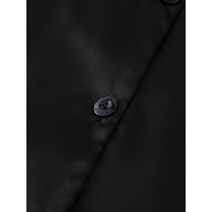 Vêtements de nuit pour femmes à boutons, doux et respirants, pour la détente quotidienne et les soirées confortables, production en série - Product Image 6