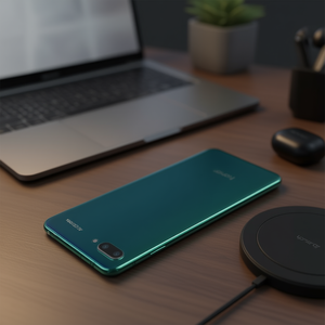 ฝาหลังสำหรับ Honor 10 สีเขียว พร้อมช่องตัดสำหรับกล้อง AI - Product Image 3