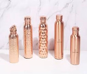 Modern Style Water <b>Drinking</b> <b>Bottle</b> <b>Copper</b> Custom Design <b>Drinking</b> Water <b>Bottle</b> <b>Copper</b> Water <b>Bottle</b> With Matte Finished - Product Image 6