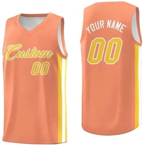 Maillots de basket-ball pour hommes, design unique personnalisé, haute qualité, séchage rapide, vente en gros, vêtements de sport, maillots de basket-ball sans manches pour hommes - Product Image 6