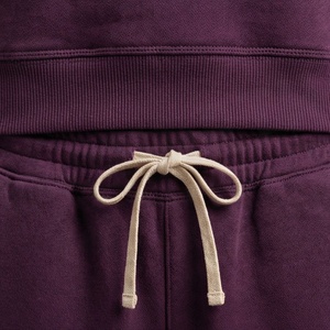 Ensemble en molleton à capuche pour femmes, 2 pièces, manches longues, couleur unie, vêtements décontractés, sweat-shirt à fermeture éclair et pantalon, coupe régulière, toutes saisons - Product Image 5