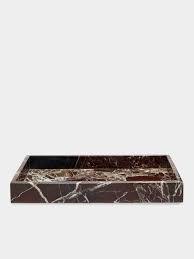 Bandeja Decorativa de Mármol Pulido Clásico, Bandeja de Servir de Piedra Natural Premium, Decoración Elegante para el Hogar, Vajilla para Cocina y Comedor - Product Image 4