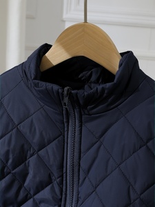 <b>Men</b> Hooded Puffer <b>Vest</b> Custom OEM <b>Heat</b> Tech Lining Detachable Hood Gilet - Product Image 3