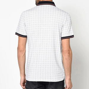 เสื้อโปโลผู้ชายทรงสลิมฟิตสำหรับฤดูร้อน ปรับแต่งได้ ผ้าเจอร์ซีย์ใส่สบาย พร้อมโลโก้ 3 มิติเรียบง่าย ดีไซน์ลำลองไซส์ใหญ่ - Product Image 2