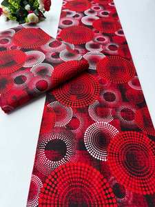 Export Quality African Wax Print Fabric 100 Percent Cotton for Island Women Dresses by Hitjem Export Company Manufacturer - Product Image 6